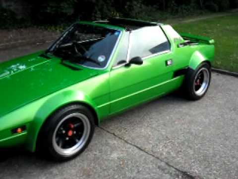 x1/9 supercharged twin cam 2 litre - YouTube