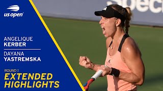 Angelique Kerber vs Dayana Yastremska Extended Highlights | 2021 US Open Round 1