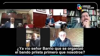 Javier Corral reúne exgobernadores por COVID-19.