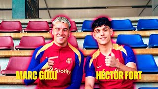 Interview With Marc Guiu & Héctor Fort | Made In La Masia 🔵🔴