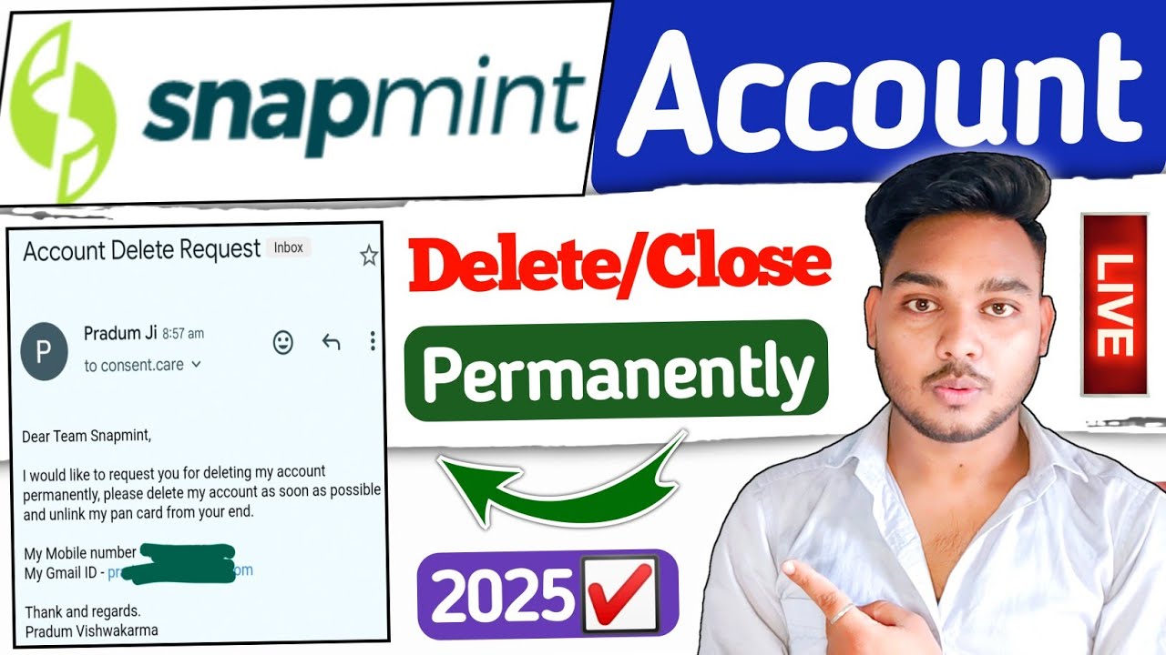 How to delete snapmint account permanently | Snapmint How to delete snapmint account permanently | Snapmint