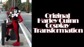 Original Harley Quinn Cosplay Transformation