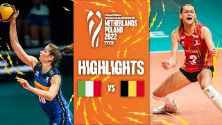 ITA vs. BEL - Highlights  Phase 1 | Women's World Championship 2022