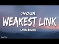 Chris Brown - Weakest Link (Lyrics) (Quavo Diss) [1HOUR]