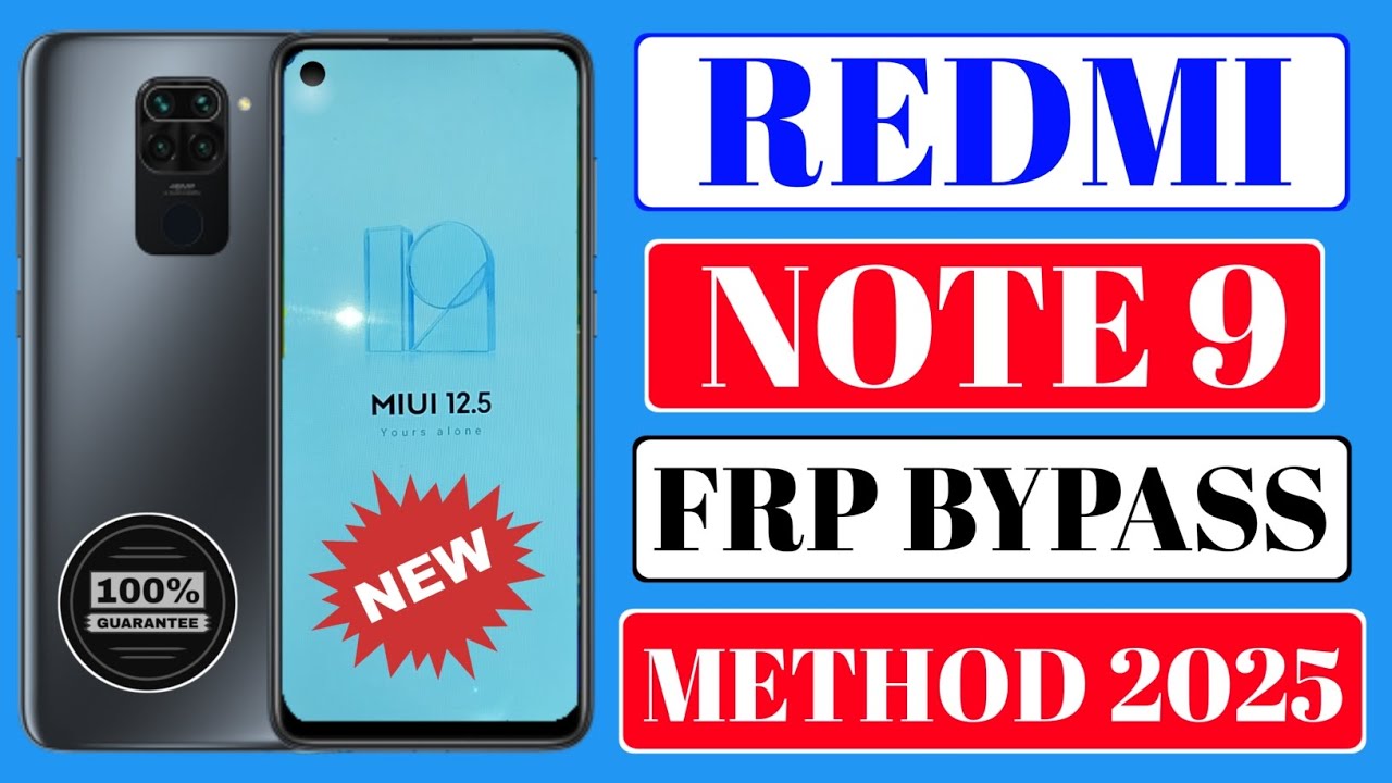 Redmi Note 9 Frp Bypass 2025 | MIUI 12.5 | Without PC | Redmi Note 9 Frp Bypass 2025 | MIUI 12.5 | Without PC |