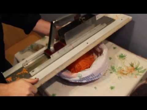 Шинковка для моркови по корейски своими руками