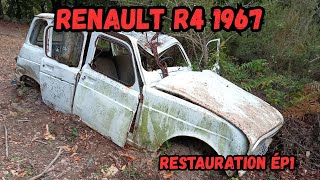 Après 26 Ans Dabandon La Renault 4 De 1967 Reprend Vie