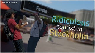 KH SHOW - Ridiculous Tourist In Stockholm Prank!!