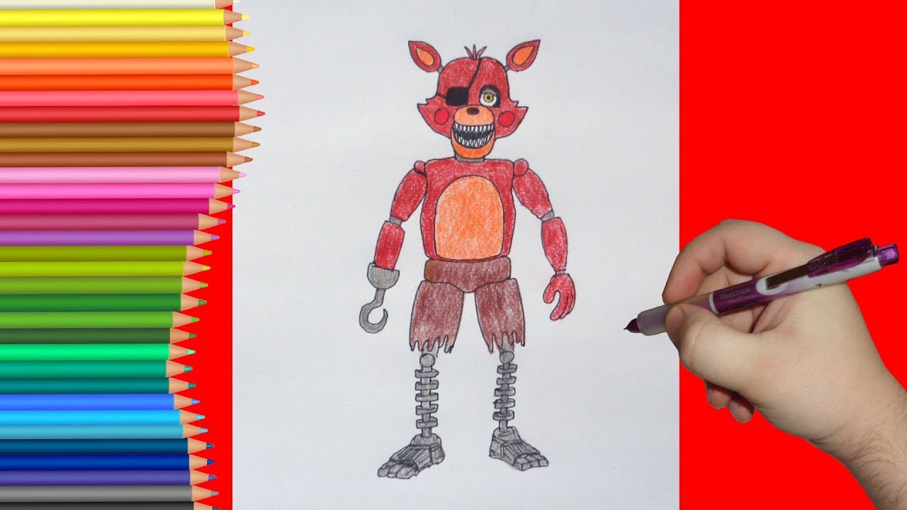 Нарисованная игрушка фокси Нарисованная игрушка фокси