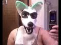 Wolf Hybrid Fursuit Mask WIP 1