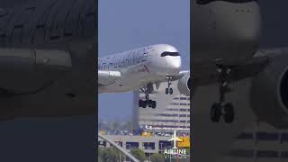 Star Alliance A350 LAX Arrival