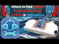 Where to find Cyclops Docking bay repair module in Subnautica.
