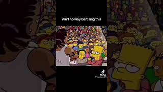 Aint No Way Bart Sing This Skibidi Toilet Meme