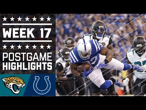 Jaguars Vs Colts Nfl Week 17 Game Highlights Jaguars Vs Colts Nfl Week 17 Game Highlights