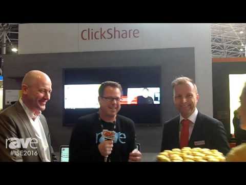 ISE 2016: Gary Kayye Talks to Gerben van den Berg and Wim Buyens of Barco About ClickShare