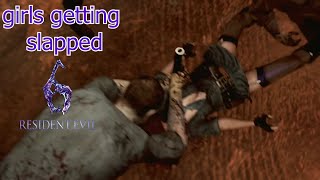 Resident Evil 6 Zombie Weapon Kills On All Girls Ryonaリョナ All Outfits