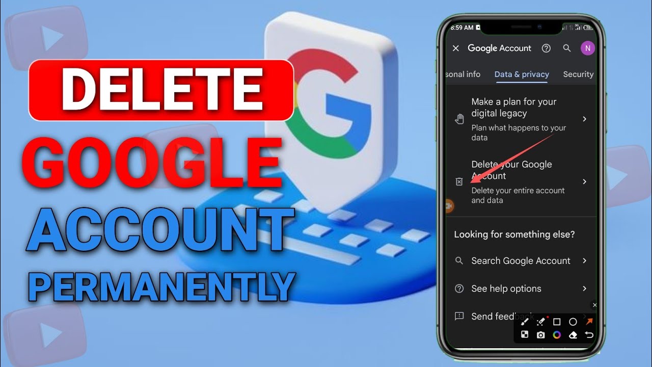 How to delete a google account easily |hidden tricks| How to delete a google account easily |hidden tricks|