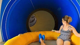 Waterslides At Aquapark Reda In Poland