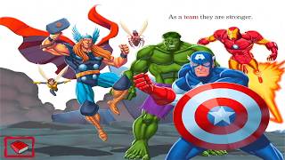 The Avengersthese Are The Avengersread To Me Appbooks For Kidsmarvel Bookskids Booksaudio