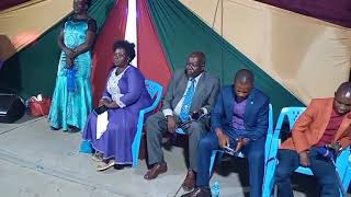 George Anyul Ushering The Former Witch Now Bishop Oyalah To Preach The Gospel. Wait And See