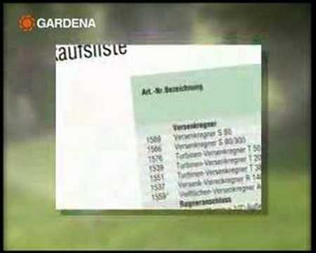 Gardena Sprinkler System Automatic Watering