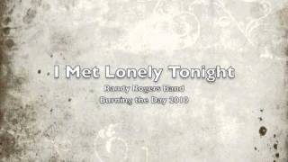 Watch Randy Rogers Band I Met Lonely Tonight video