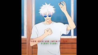 Gojo Use Infinity For Last Time
