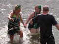 Charles City IA video: 2012 Polar Plunge. St. Patrick's Day in Charles City, IA