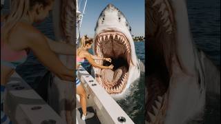 Pov Woman Is Attacked By Giant Shark