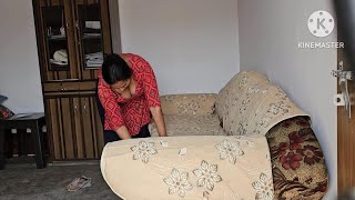 Desi Aunty Hot Cleaning Village Life