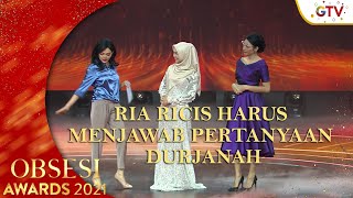 Download lagu RIA RICIS HARUS MENJAWAB PERTANYAAN DURJANAH | OBSESI AWARDS 2021