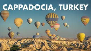 HOT AIR BALLOON FLIGHT IN CAPPADOCIA | Bucket List Adventure in Turkey