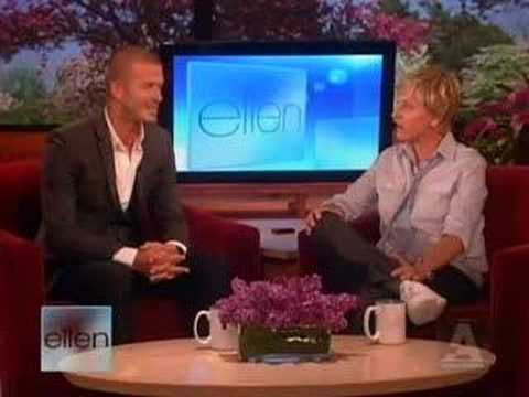Paris Hilton and Ellen Go Clubbing · David Beckham On Ellen Pt:1