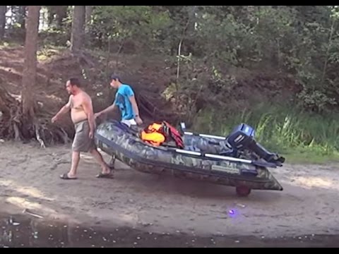 Надувные лодки, купить лодку пвх гребную или моторную в Киеве Транцевые колеса для лодки пвх своими руками, чертежи и установка