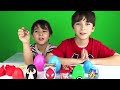 Opening Play-doh Green Lantern, Disney Surprise Egg, Mash 'ems