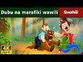 Dubu na marafiki wawili | The bear and two friends  in Swahili | Swahili Fairy Tales