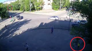Видео Опасное вождение (г. Волжский) ул. Коммунистическая - ул. Пушкина 2019-05-21 07-49 от Телеканал ВОЛЖСКИЙ ПЛЮС от POWERNET, улица Щорса, Волжский, Россия