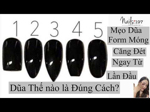 Cách Dũa 5 Form Móng Cơ Bản, Đúng Cách Mẹo Dũa Móng Chuẩn 100% Ngay Từ Lần Đầu Học Nail
