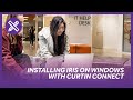 How to Install IRIS on Windows with Curtin Connect