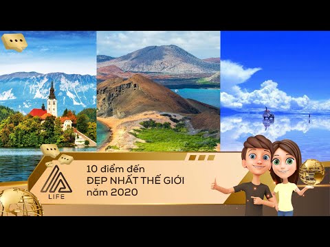 Top 10 địa điểm đến đẹp nhất thế giới: Cánh đồng muối như tấm gương khổng lồ | HA Channel