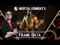 The Science of MKX - Frame Data