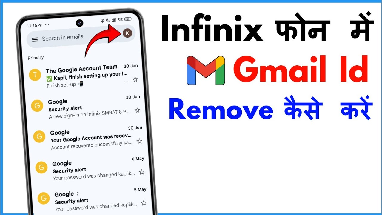 How To Remove Gmail Account From Infinix Phone | Infinix How To Remove Gmail Account From Infinix Phone | Infinix