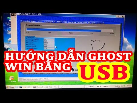 Hướng Dẫn ghost Win,Ghost Win xp Bằng Usb Chi tiết nhất