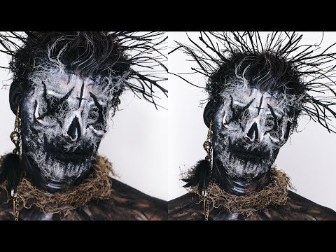 WITCH DOCTOR OR EL CUCUY? HALLOWEEN MAKEUP | DESI PERKINS