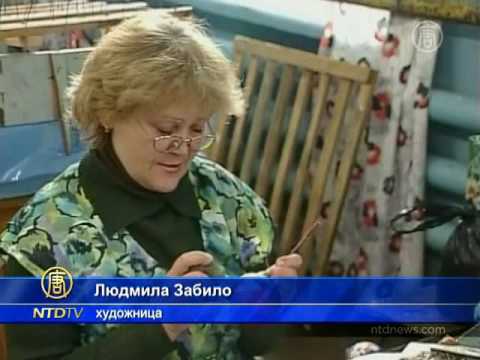 Украинские ёлочные игрушки ручной работы