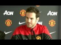 Juan Mata/David Moyes Press Conference | Manchester United