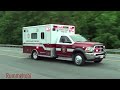 North East Fire Co. Ambulance 493 responding (yelp, phaser, horn) [MD 7/2013]