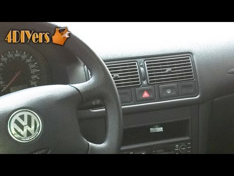 How to remove the dash vents in a VW MK4 This tutorial also covers how to 