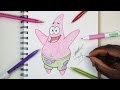 Let's SKETCH PATRICK - Sponge Bob Squarepants - DeMoose Art
