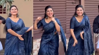 Mallu Actress Meenu V Lakshmi Hot Rare Shakinghot Navel Show Hot